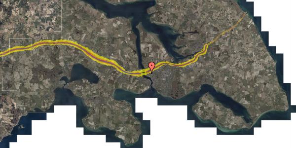 Trafikstøjkort på Udsigten 4, 2. 2, 6400 Sønderborg