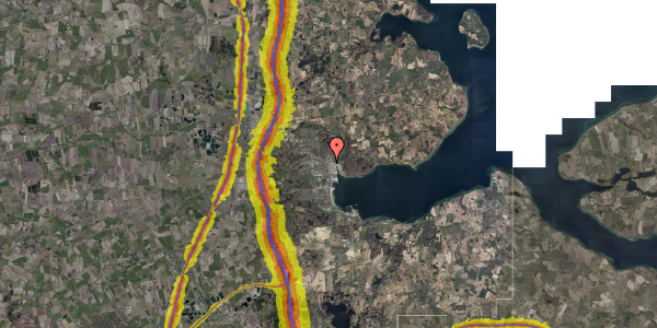 Trafikstøjkort på Nørreport 5, 1. , 6200 Aabenraa