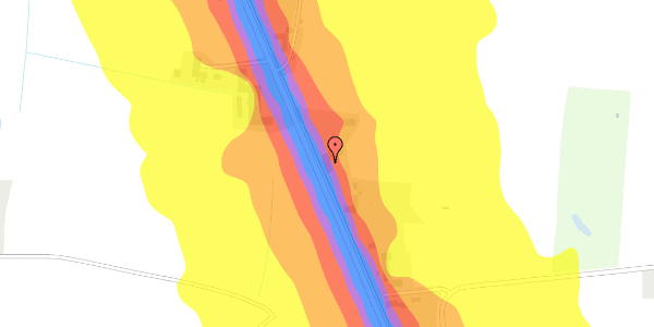 Trafikstøjkort på Varde Hovedvej 18, 6760 Ribe