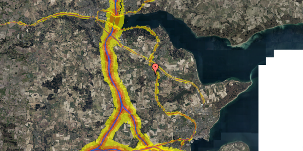 Trafikstøjkort på Valdemarsvej 26, 7080 Børkop