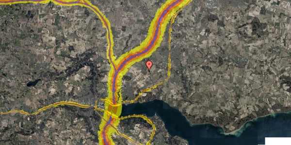 Trafikstøjkort på Enggårdstoften 55, 7120 Vejle Øst