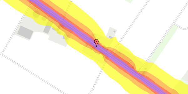 Trafikstøjkort på Vejlevej 64, 6880 Tarm