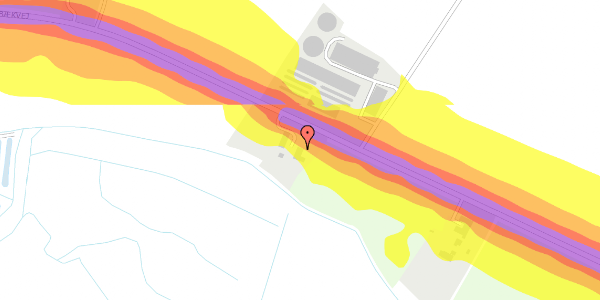 Trafikstøjkort på Ørbækvej 16, 6880 Tarm