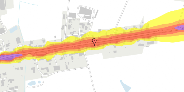 Trafikstøjkort på Viborgvej 260, 7500 Holstebro