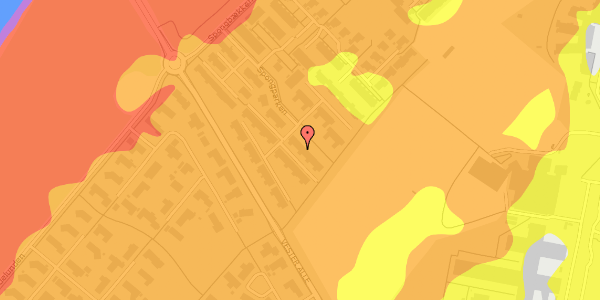 Trafikstøjkort på Spongparken 68, 8362 Hørning