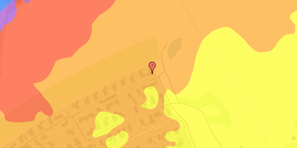 Trafikstøjkort på Trondvad 26, 8362 Hørning