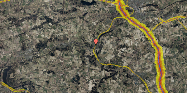 Trafikstøjkort på Havevej 17, 8870 Langå