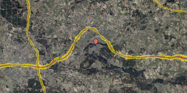 Trafikstøjkort på Søgade 31, kl. 2, 8600 Silkeborg