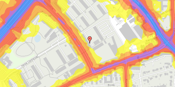 Trafikstøjkort på Bispehavevej 43, 4. th, 8210 Aarhus V