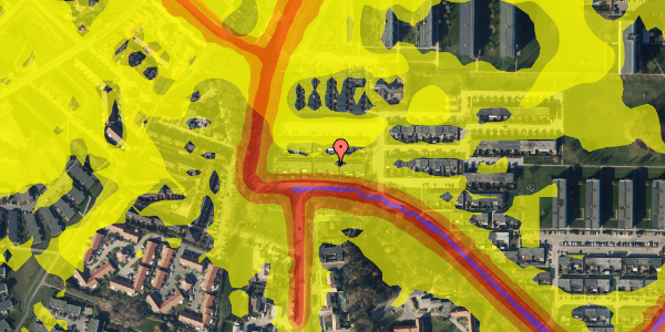 Trafikstøjkort på Grøndalsvej 276, 8260 Viby J