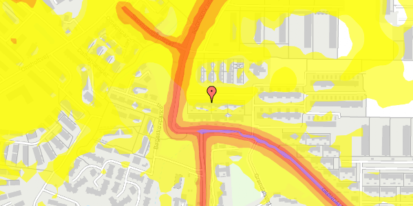 Trafikstøjkort på Grøndalsvej 294, 8260 Viby J