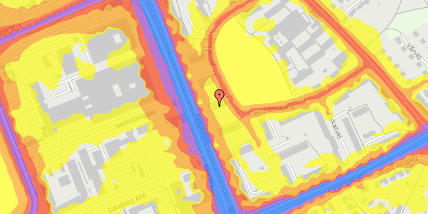 Trafikstøjkort på Illerupvej 31, 2. mf, 8200 Aarhus N