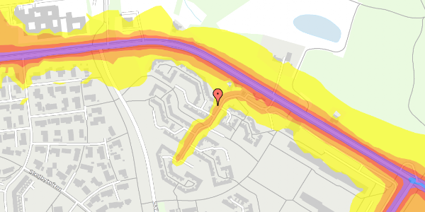 Trafikstøjkort på Skejbyvej 439, 8240 Risskov