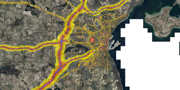 Trafikstøjkort på Åbyhøjgård 19, st. th, 8230 Åbyhøj