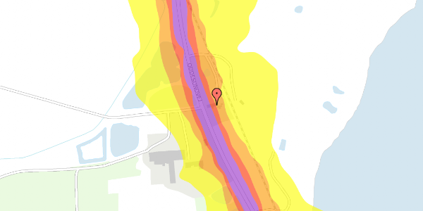 Trafikstøjkort på Oddesundvej 305, 7760 Hurup Thy