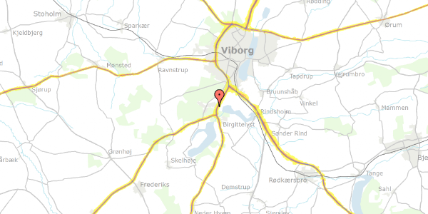 Trafikstøjkort på Nonbo Dal 9, 8800 Viborg