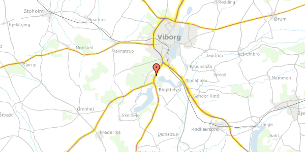 Trafikstøjkort på Nonbo Krat 7, 8800 Viborg