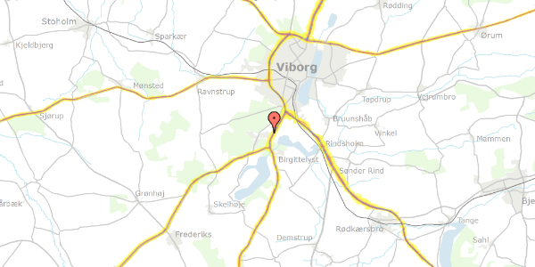 Trafikstøjkort på Nonbo Krat 23, 8800 Viborg