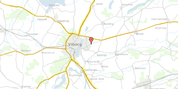 Trafikstøjkort på Seglen 3, 8800 Viborg