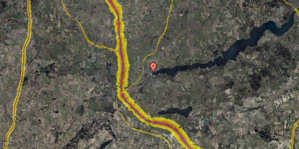 Trafikstøjkort på Østergade 3, 1. th, 9500 Hobro