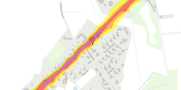 Trafikstøjkort på Løkkensvej 735, 9480 Løkken