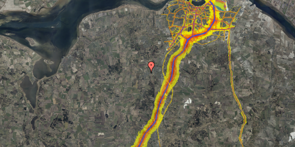 Trafikstøjkort på Danagården 35, 9230 Svenstrup J