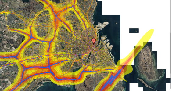 Trafikstøjkort på Skindergade 28A, 3. , 1159 København K