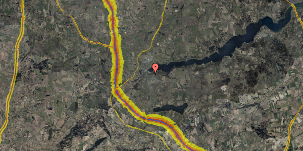 Trafikstøjkort på Gammel Amerikavej 2B, 9500 Hobro