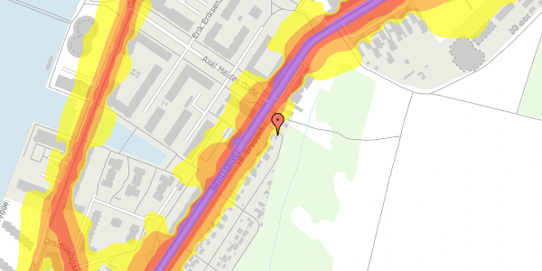 Trafikstøjkort på Hf. Bryggen 2, 2300 København S