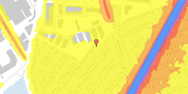 Trafikstøjkort på Hf. Islegaard 210, 2730 Herlev