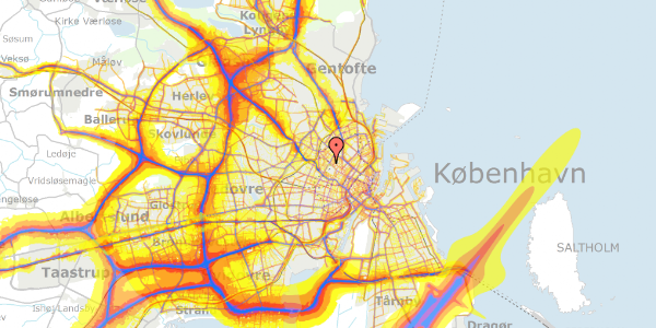 Trafikstøjkort på Søllerødgade 15, st. tv, 2200 København N