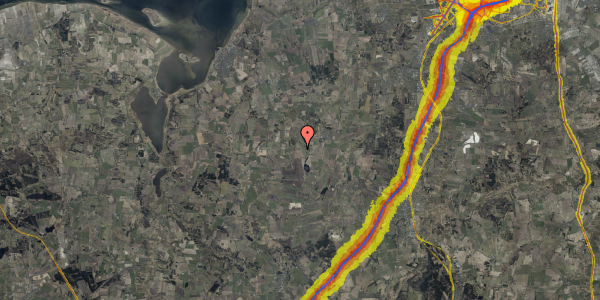 Trafikstøjkort på Harrildvej 35C, 9530 Støvring