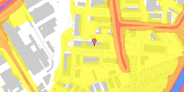 Trafikstøjkort på Marielundvej 46B, 2730 Herlev