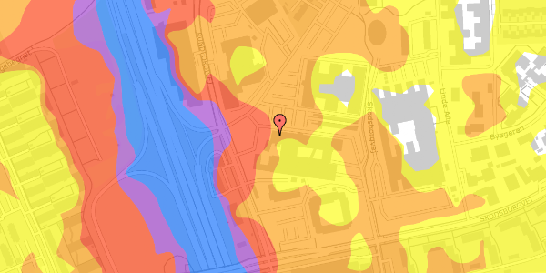 Trafikstøjkort på Nærum Hovedgade 2, 2850 Nærum