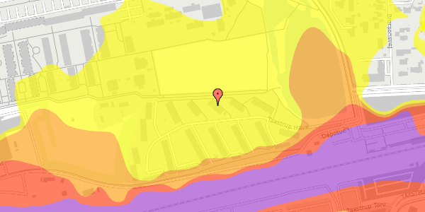 Trafikstøjkort på Taastrup Have 16, 2630 Taastrup