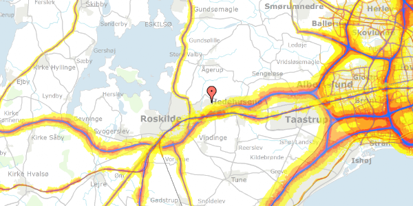 Trafikstøjkort på Toppen 189, 4000 Roskilde