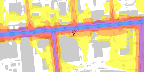 Trafikstøjkort på Fabriksparken 19, 2600 Glostrup