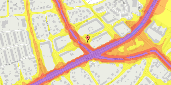 Trafikstøjkort på Sandbygårdvej 19, 2. , 2700 Brønshøj