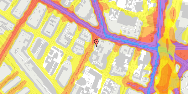 Trafikstøjkort på Vibevej 7C, 2. tv, 2400 København NV