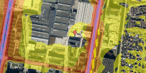 Trafikstøjkort på Dea Trier Mørchs Vej 12, 1. th, 2300 København S