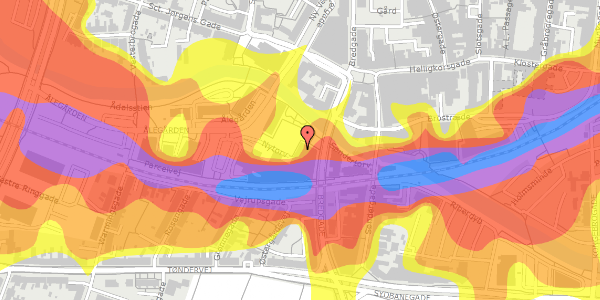 Trafikstøjkort på Nytorv 1, kl. , 6000 Kolding