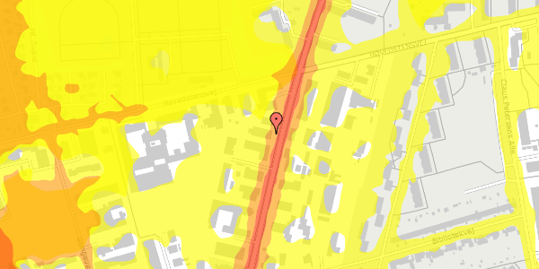 Trafikstøjkort på Arnold Nielsens Boulevard 62B, st. , 2650 Hvidovre