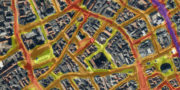 Trafikstøjkort på Gråbrødretorv 5, st. , 1154 København K