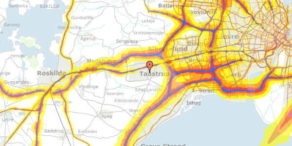 Trafikstøjkort på Cityringen 18, . 232, 2630 Taastrup