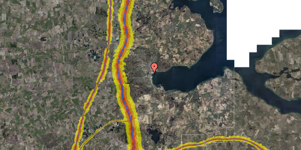 Trafikstøjkort på Sønderport 51C, st. 310, 6200 Aabenraa