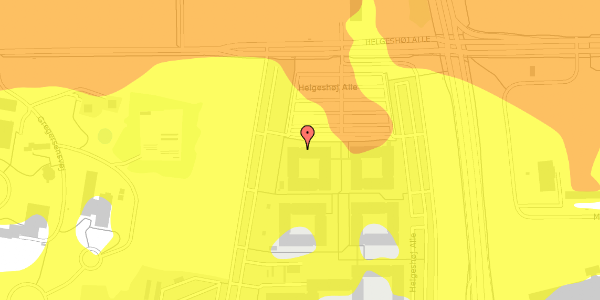 Trafikstøjkort på Helgeshøj Alle 49, 2. , 2630 Taastrup