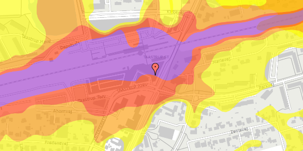 Trafikstøjkort på Taastrup Torv 4, 3. 11, 2630 Taastrup