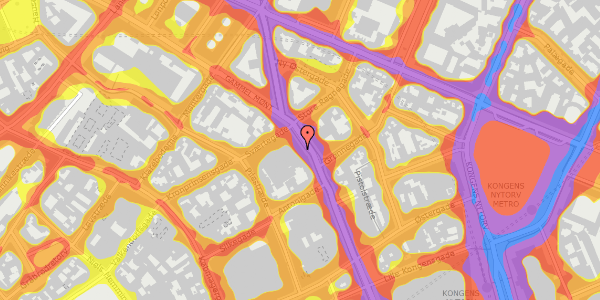 Trafikstøjkort på Gammel Mønt 7, 4. , 1117 København K