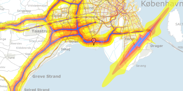 Trafikstøjkort på Sydholmen 1, 1. , 2650 Hvidovre