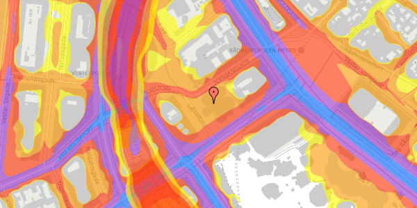 Trafikstøjkort på Axeltorv 2L, 1609 København V